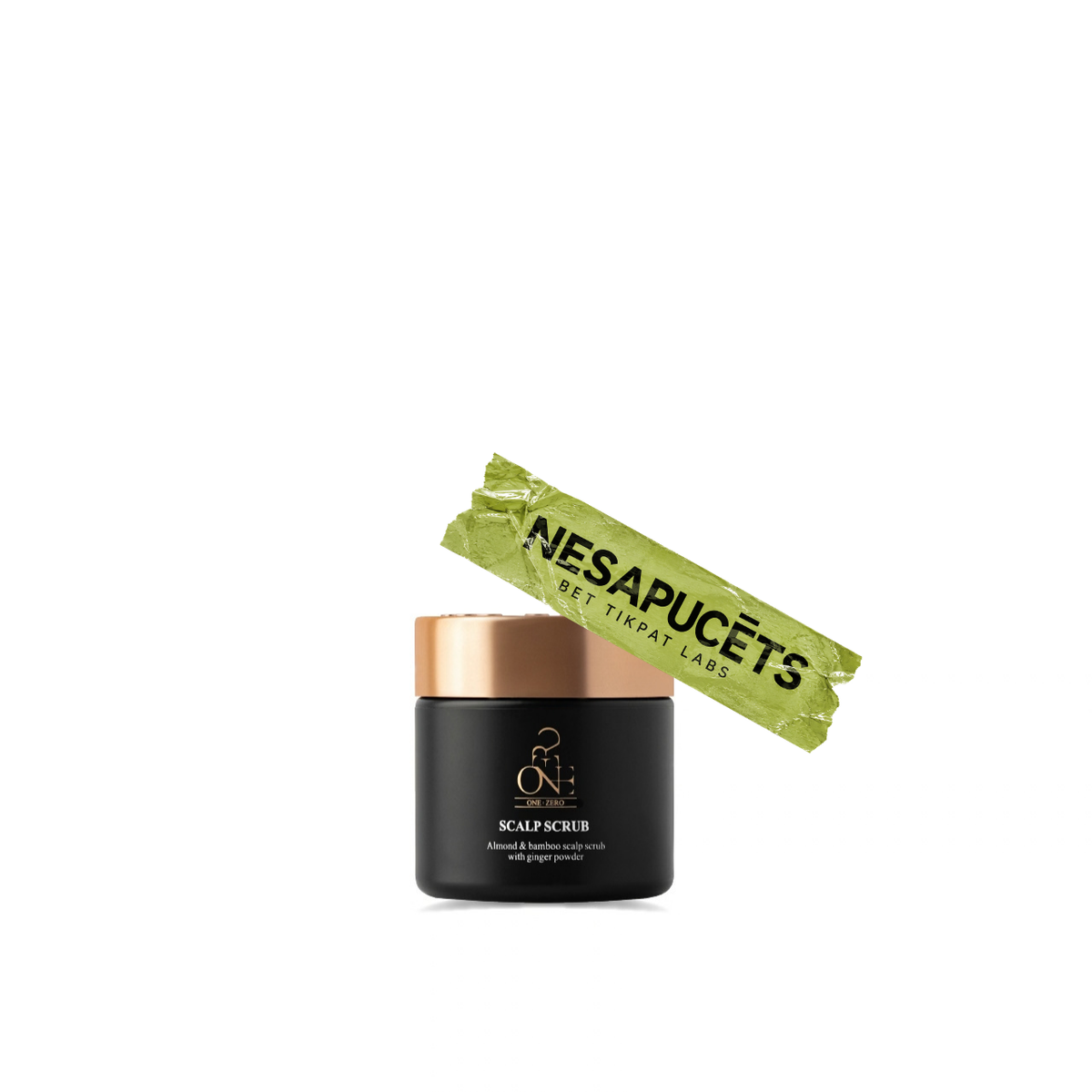 NESAPUCĒTS mini galvas ādas skrubis
