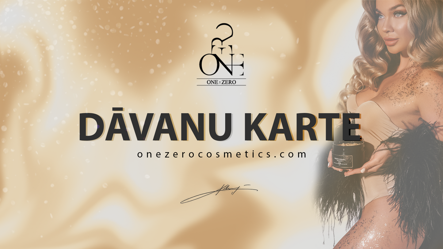 ONE:ZERO dāvanu karte