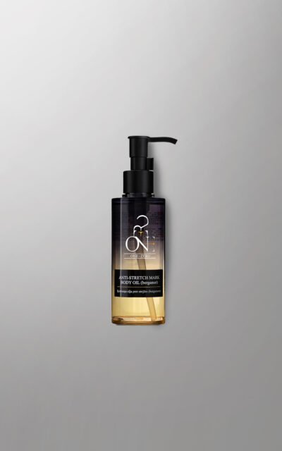 Ķermeņa eļļa pret strijām ar bergamotes aromātu