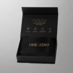 Zīda spilvendrāna melnā krāsā