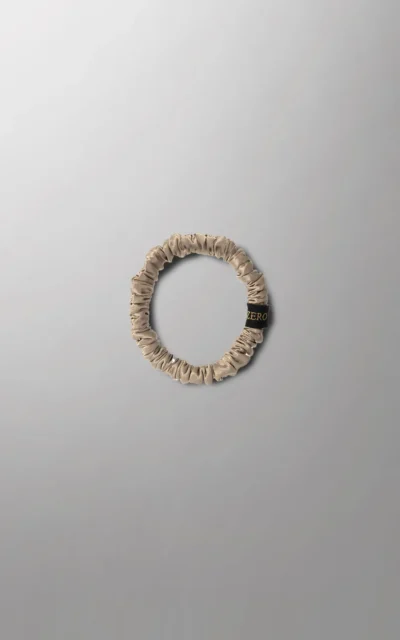 Zīda matu gumiju komplekts zelta krāsā - Image 3