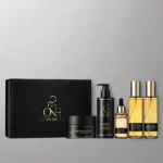 5 matu kopšanas produktu komplekts ar maigi attīrošo šampūnu