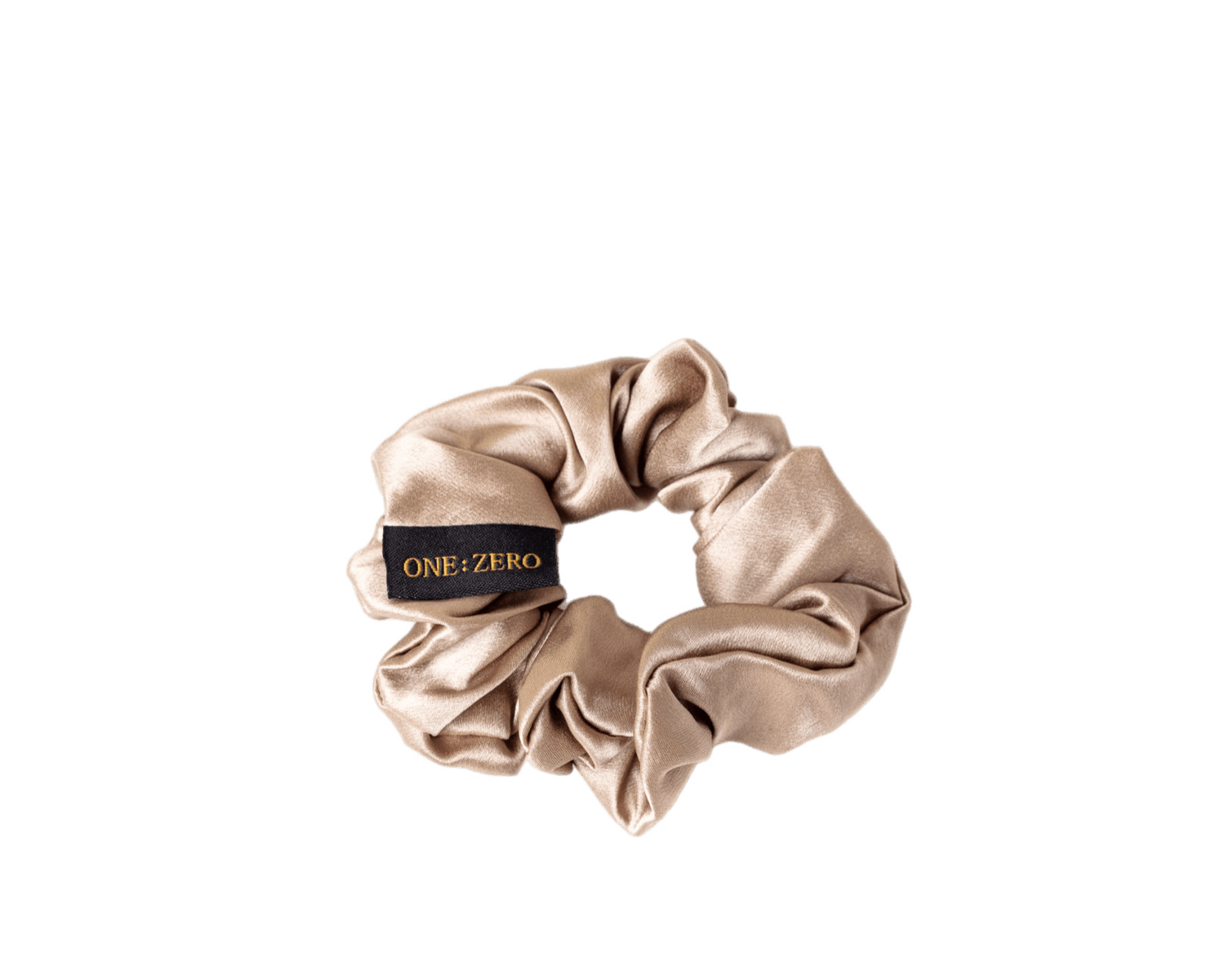 Zīda matu gumija L (zeltaina)