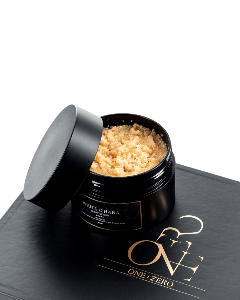 Ķermeņa skrubis "White O'Hara" (NEESMU SAPUCĒJIES)